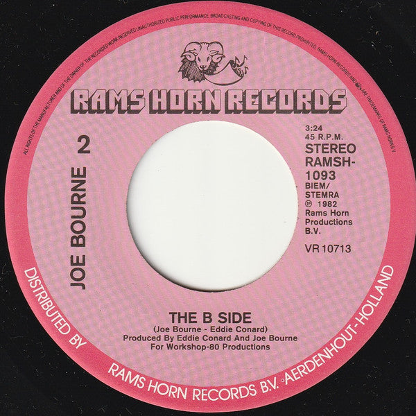 Joe Bourne : Hold On To What You've Got (7",45 RPM,Single,Stereo)