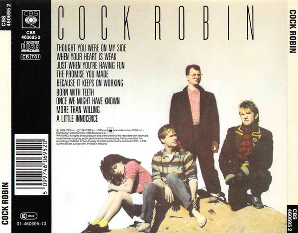 Cock Robin : Cock Robin (Album,Reissue)
