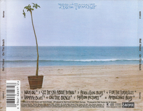 Neil Young : On The Beach (HDCD,Album,Reissue,Remastered)