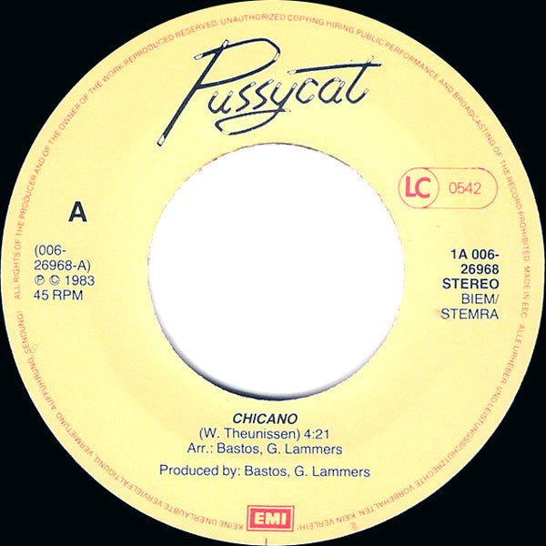 Pussycat (2) : Chicano (7",Single,45 RPM)