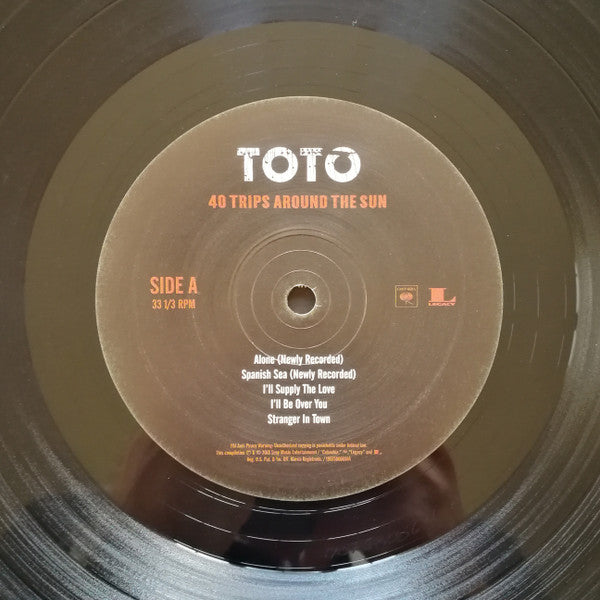 Toto : 40 Trips Around The Sun (LP,Compilation,Remastered)