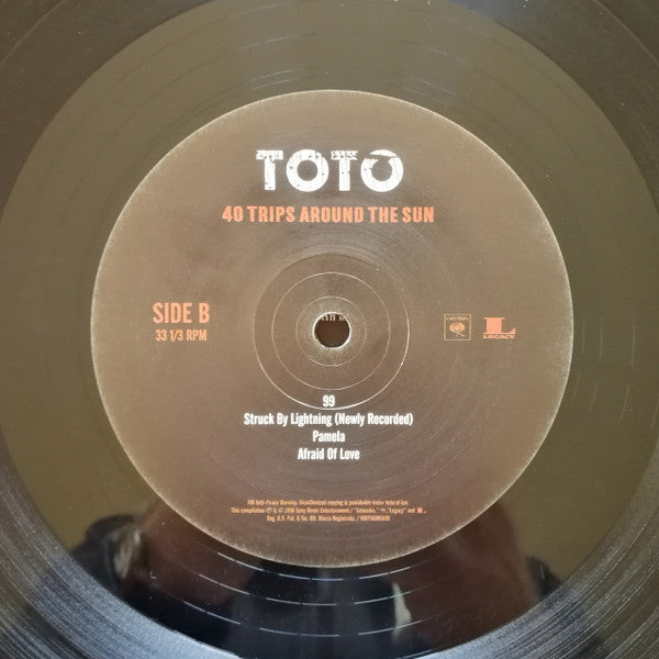 Toto : 40 Trips Around The Sun (LP,Compilation,Remastered)