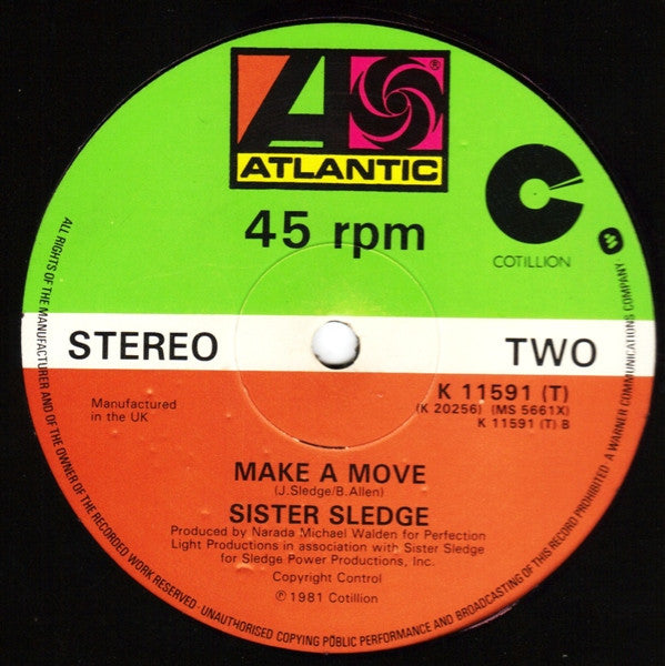 Sister Sledge : If You Really Want Me (12",Single,45 RPM)