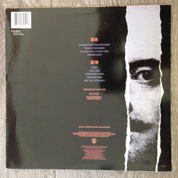 Eye To Eye (2) : Shakespeare Stole My Baby (LP,Album)