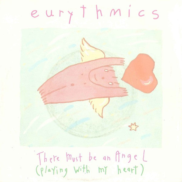Eurythmics : There Must Be An Angel (Playing With My Heart) (7",Single,45 RPM)