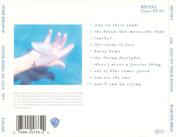 a-ha : Stay On These Roads (Album)