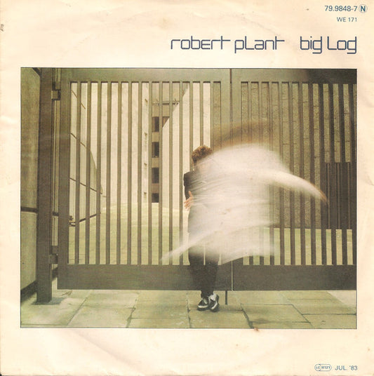 Robert Plant : Big Log (7",Single,45 RPM)