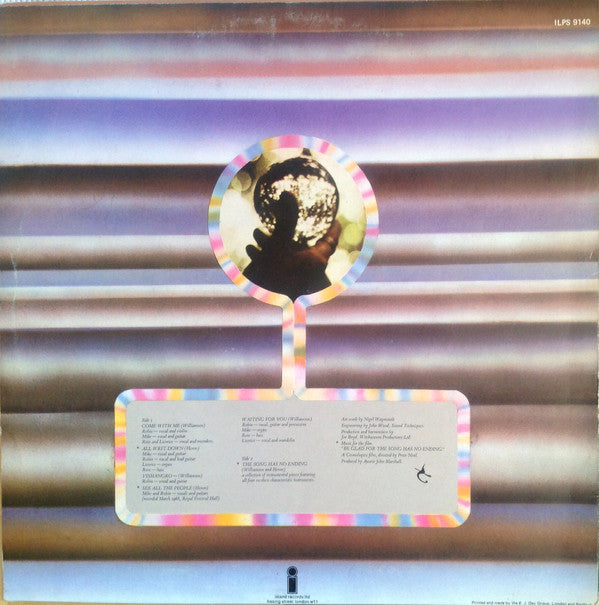 Incredible String Band, The : Be Glad For The Song Has No Ending (LP,Album,Stereo)