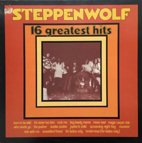 Steppenwolf : 16 Greatest Hits (LP,Compilation,Reissue)