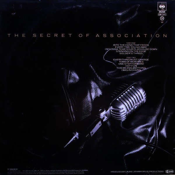 Paul Young : The Secret Of Association (LP,Album,Stereo)
