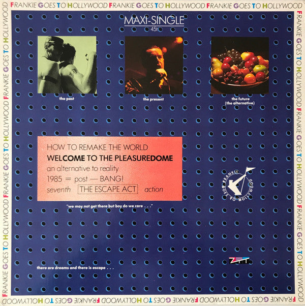 Frankie Goes To Hollywood : Welcome To The Pleasuredome (12",45 RPM,Maxi-Single,Stereo)