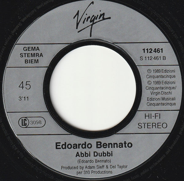 Edoardo Bennato : W La Mamma (7",45 RPM,Single,Stereo)