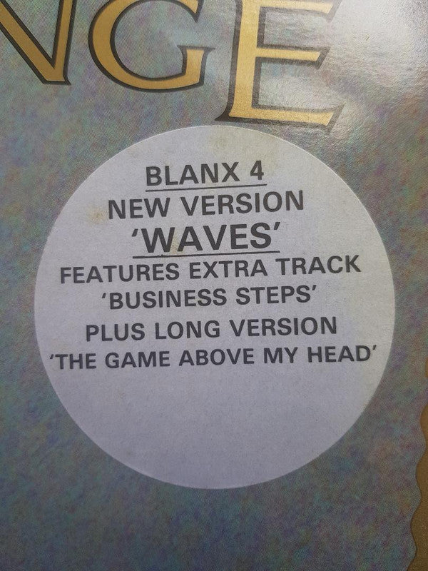 Blancmange : Waves (12",45 RPM,Single)