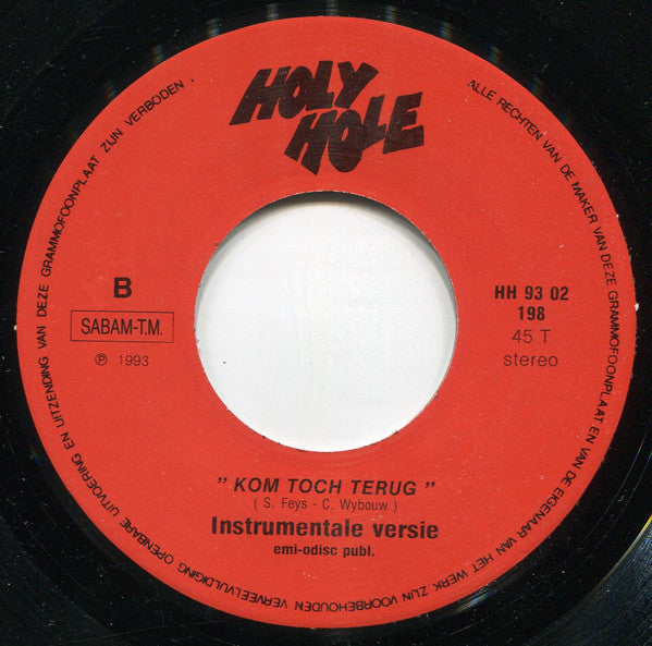 Kurt Loorenz : Kom Toch Terug  (7",45 RPM,Single)