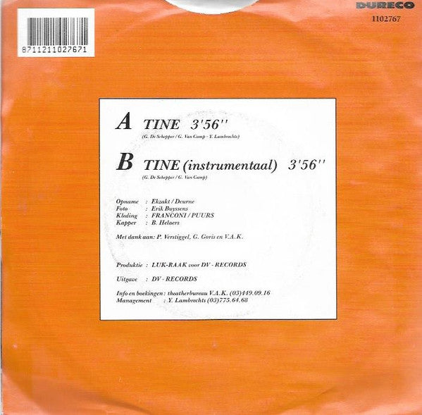 Luk-Raak : Tine (7",45 RPM,Single)