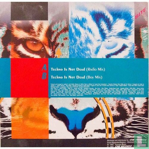 System B. : Techno Is Not Dead (7",45 RPM,Single)