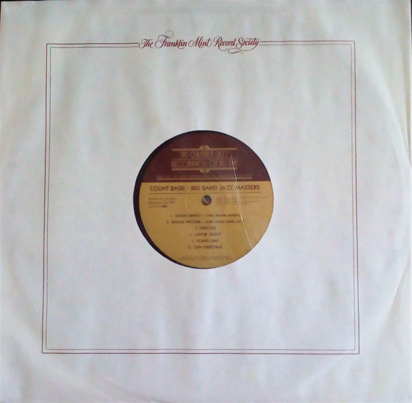 Count Basie, Woody Herman, Stan Kenton : Big Band Jazz Masters (LP,Compilation,Stereo,Mono)