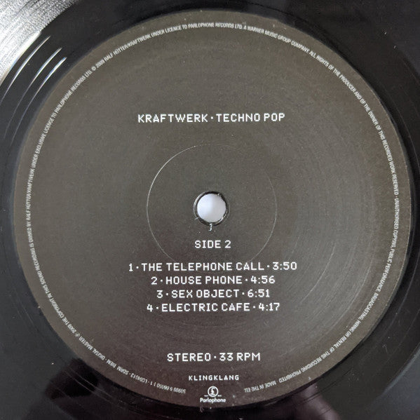 Kraftwerk : Techno Pop (LP,Album,Reissue,Remastered)