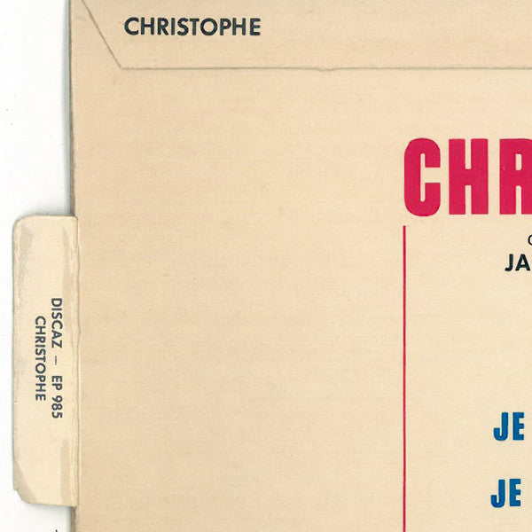 Christophe : Aline (7",45 RPM,EP)