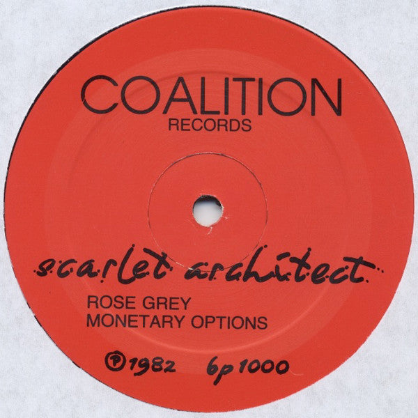 Scarlet Architect : Scarlet Architect (12",45 RPM)