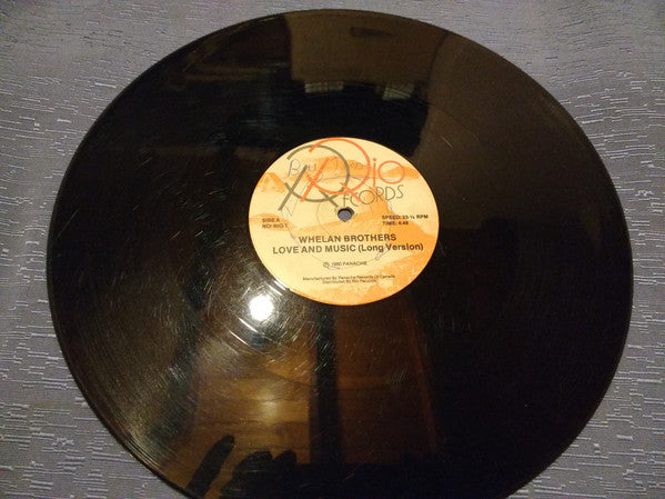 Whelan Brothers : Love And Music (12",45 RPM)