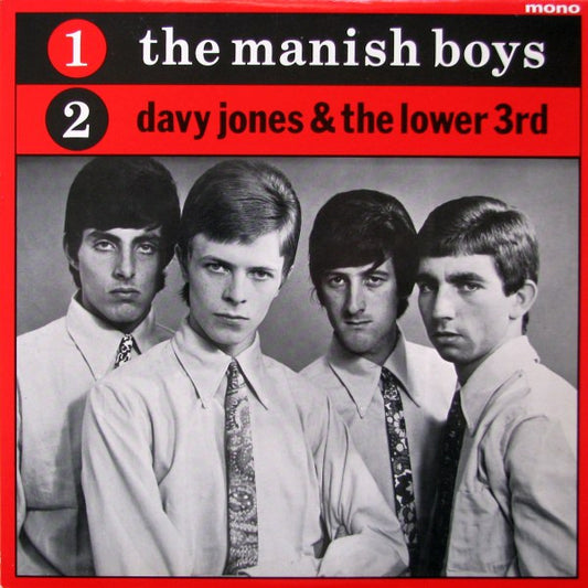 Manish Boys, The / David Bowie With The Lower Third : The Manish Boys / Davy Jones & The Lower 3rd (10",45 RPM,EP,Compilation,Reissue,Mono)