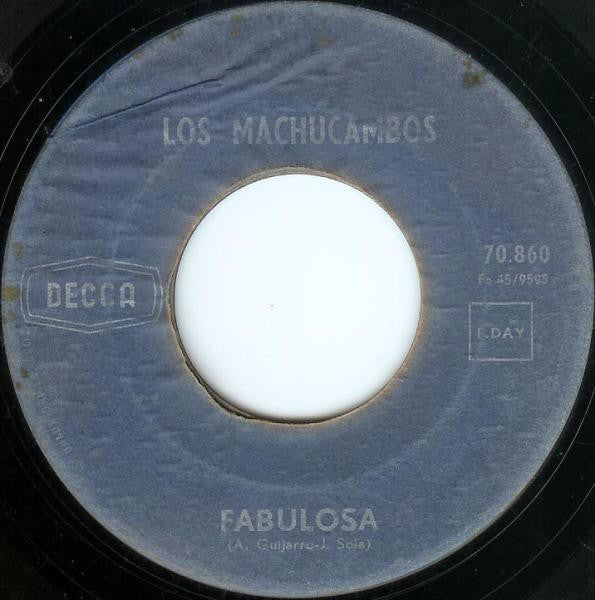 Los Machucambos : Non Monsieur / Fabulosa (7",45 RPM)