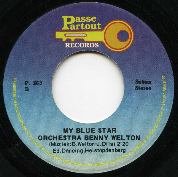 Bing Barlow : Achter De Struiken (7",45 RPM,Single)