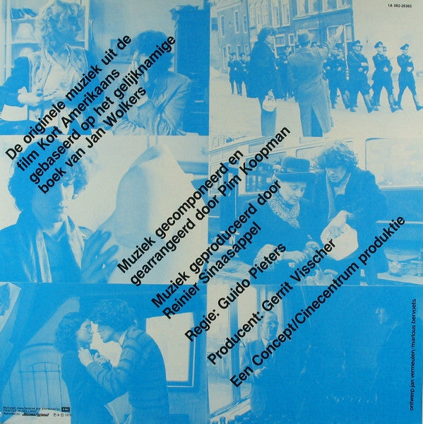 Pim Koopman / Jan Wolkers : Kort Amerikaans (Originele Filmmuziek) (LP,Album)