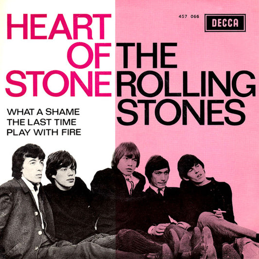 Rolling Stones, The : Heart Of Stone (7",Mono,EP,45 RPM)