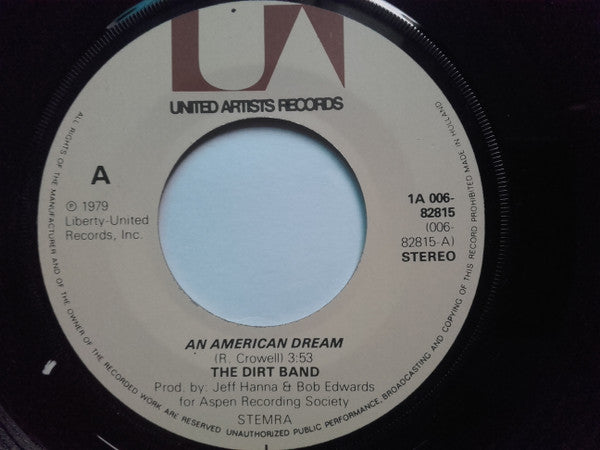 Dirt Band, The : American Dream (7",45 RPM,Single)