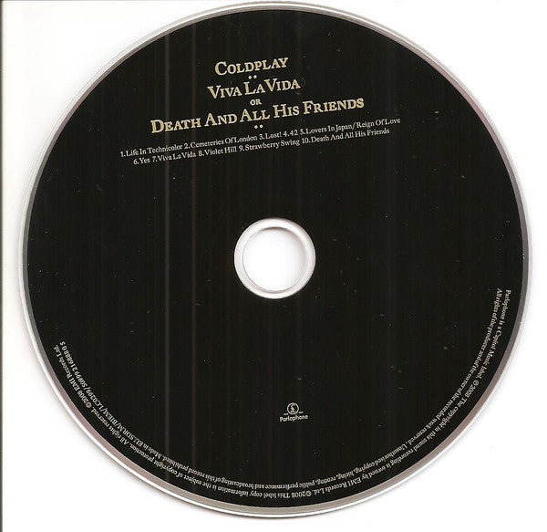 Coldplay : Viva La Vida or Death And All His Friends (Album,Stereo)
