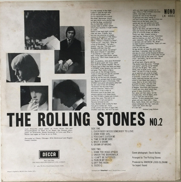 The Rolling Stones : No. 2 (LP, Mono, RP)