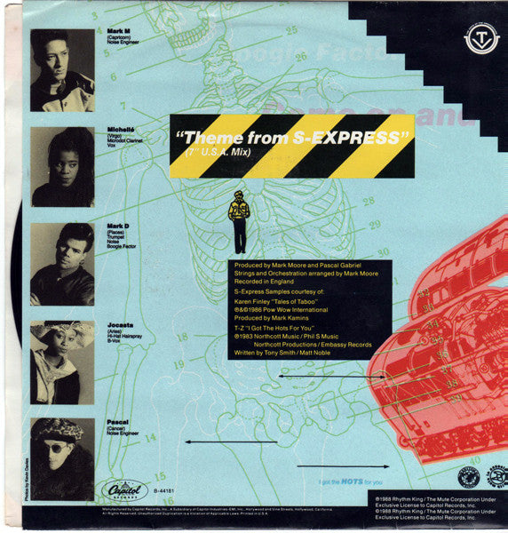 S'Express : Theme From S-Express (7",45 RPM,Single)