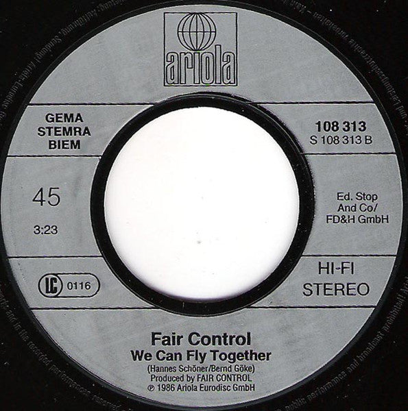 Fair Control : Symphony Of Love (7",Single,45 RPM)