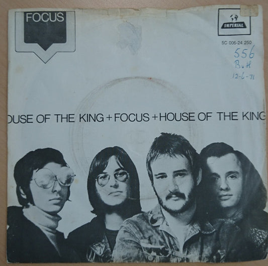 Focus (2) : House Of The King / Focus (7",45 RPM,Single)