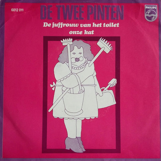 De Twee Pinten : De Juffrouw Van Het Toilet (7",45 RPM,Mono)