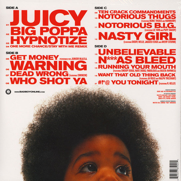 Notorious B.I.G. : Greatest Hits (LP,Compilation,Reissue)