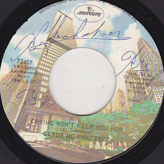 Clyde McPhatter : Crying Won't Help You Now / I Found My Love (7",45 RPM,Single,Reissue)