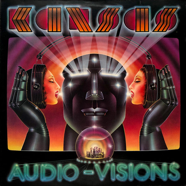 Kansas (2) : Audio Visions (LP,Album,Stereo)