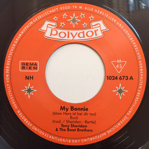 Tony Sheridan : My Bonnie (7",45 RPM,Single,Reissue)