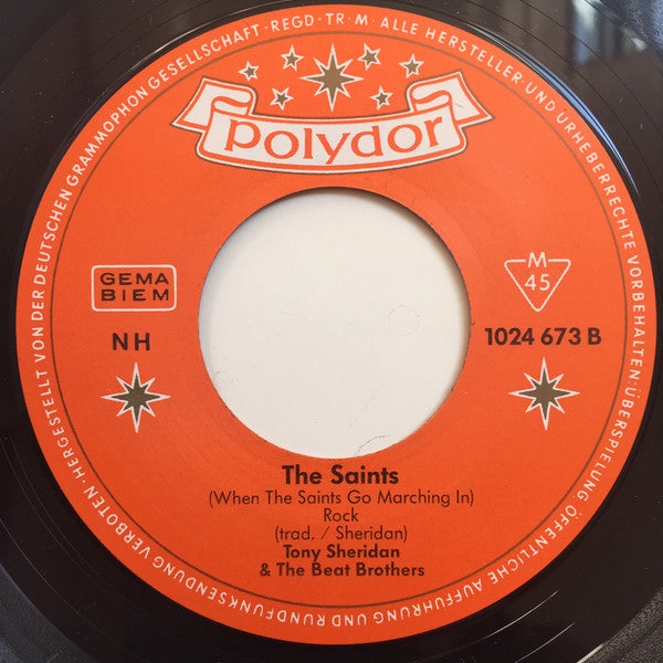 Tony Sheridan : My Bonnie (7",45 RPM,Single,Reissue)