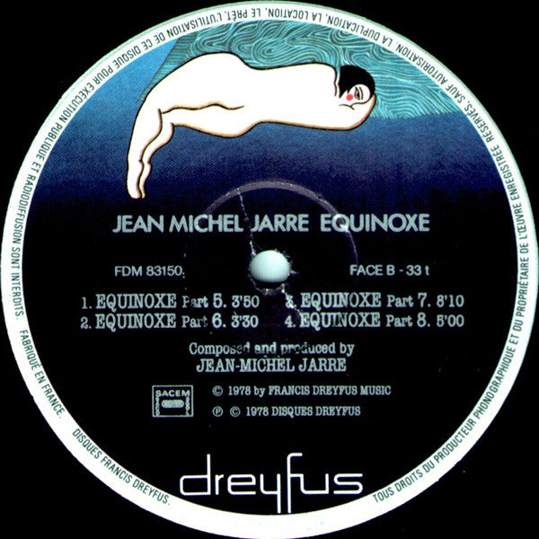 Jean-Michel Jarre : Equinoxe (LP,Album,Repress,Stereo)