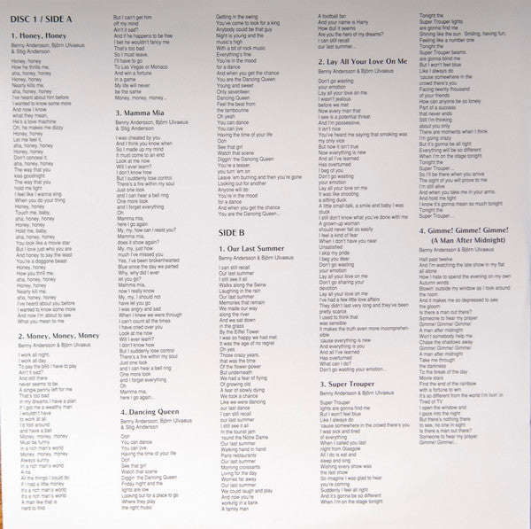 Various : Mamma Mia! The Movie Soundtrack Featuring The Songs Of ABBA (LP,Album,Reissue)