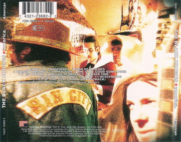 Black Crowes, The : Amorica (Album)