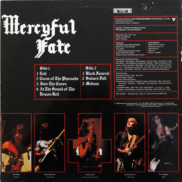 Mercyful Fate : Melissa (LP,Album,Stereo)