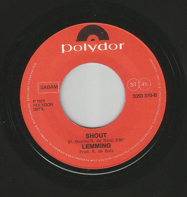 Lemming : Planet Of Love (7",45 RPM,Single,Stereo)