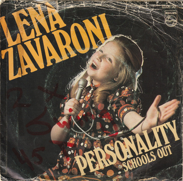Lena Zavaroni : (You've Got) Personality (7",Single,45 RPM)