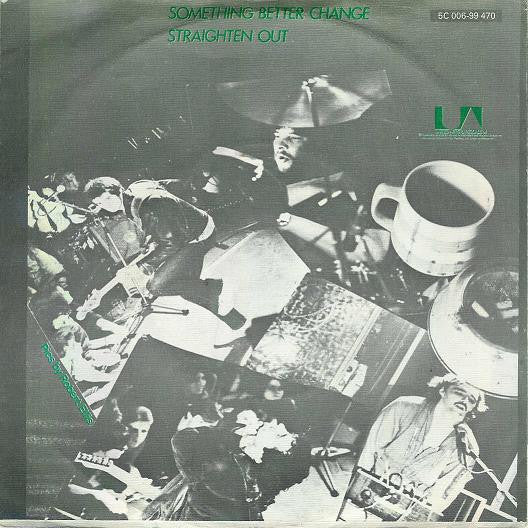 Stranglers, The : Something Better Change / Straighten Out (7",Single,45 RPM)