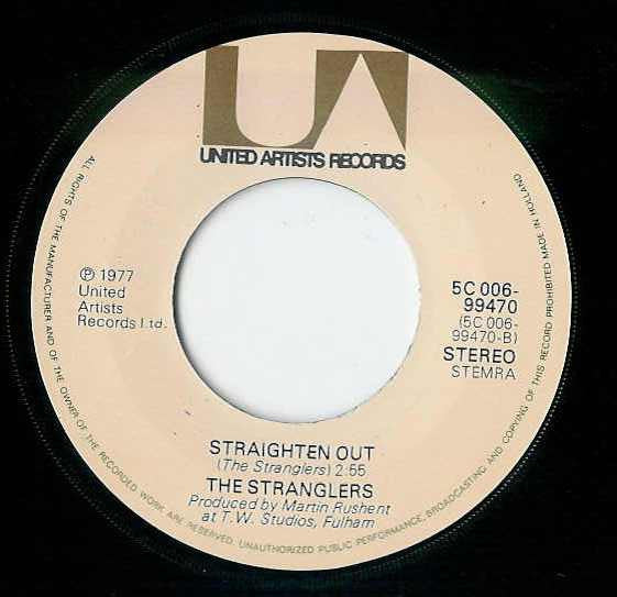 Stranglers, The : Something Better Change / Straighten Out (7",Single,45 RPM)
